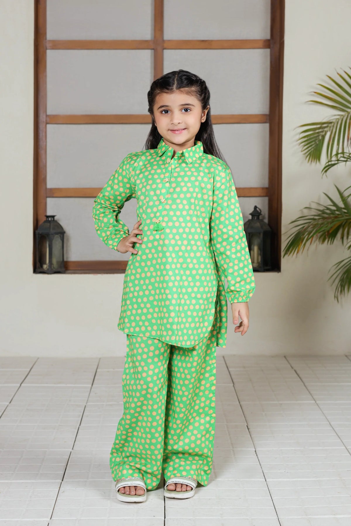 2 PIECE LAWN FUSION SUIT