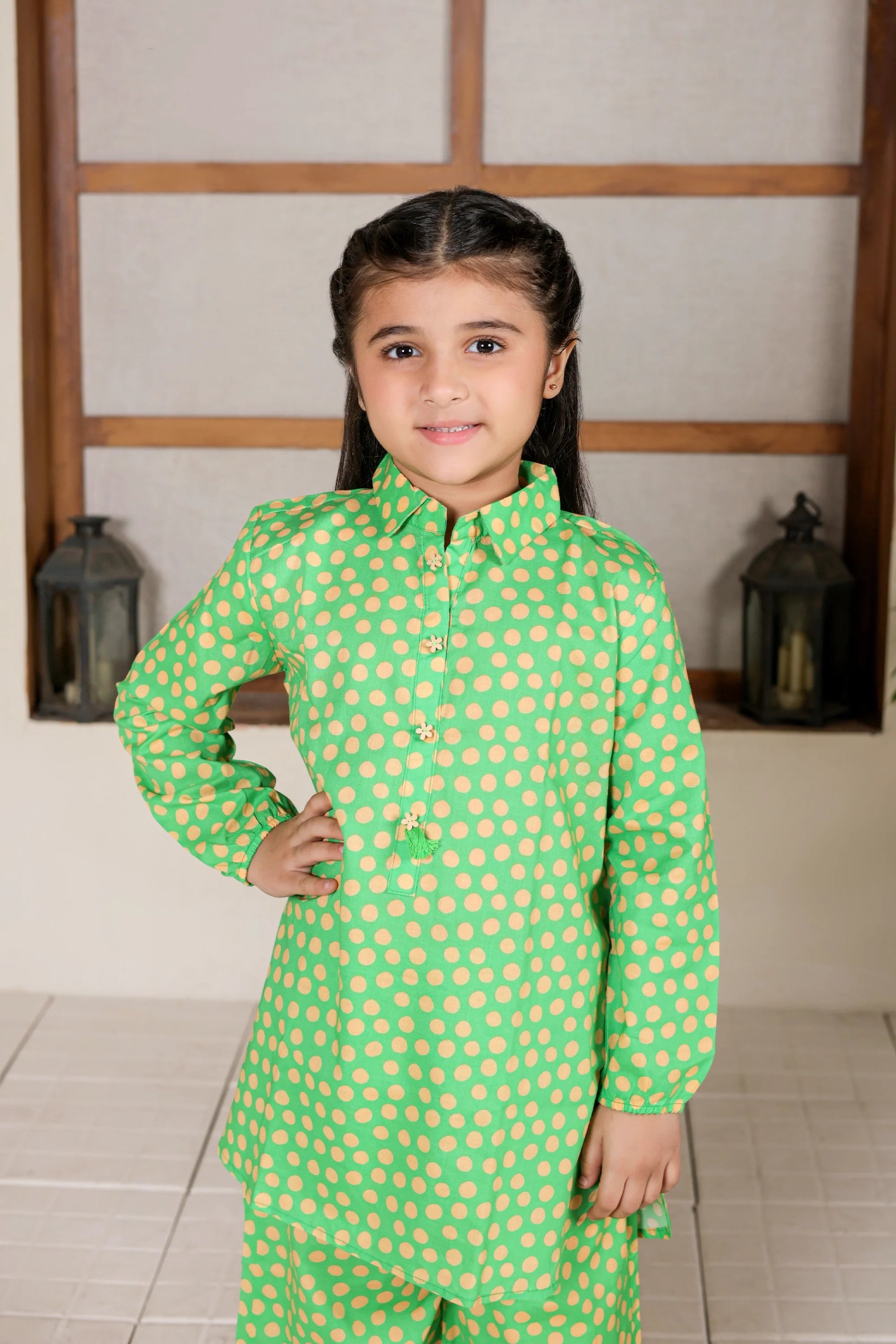 2 PIECE LAWN FUSION SUIT