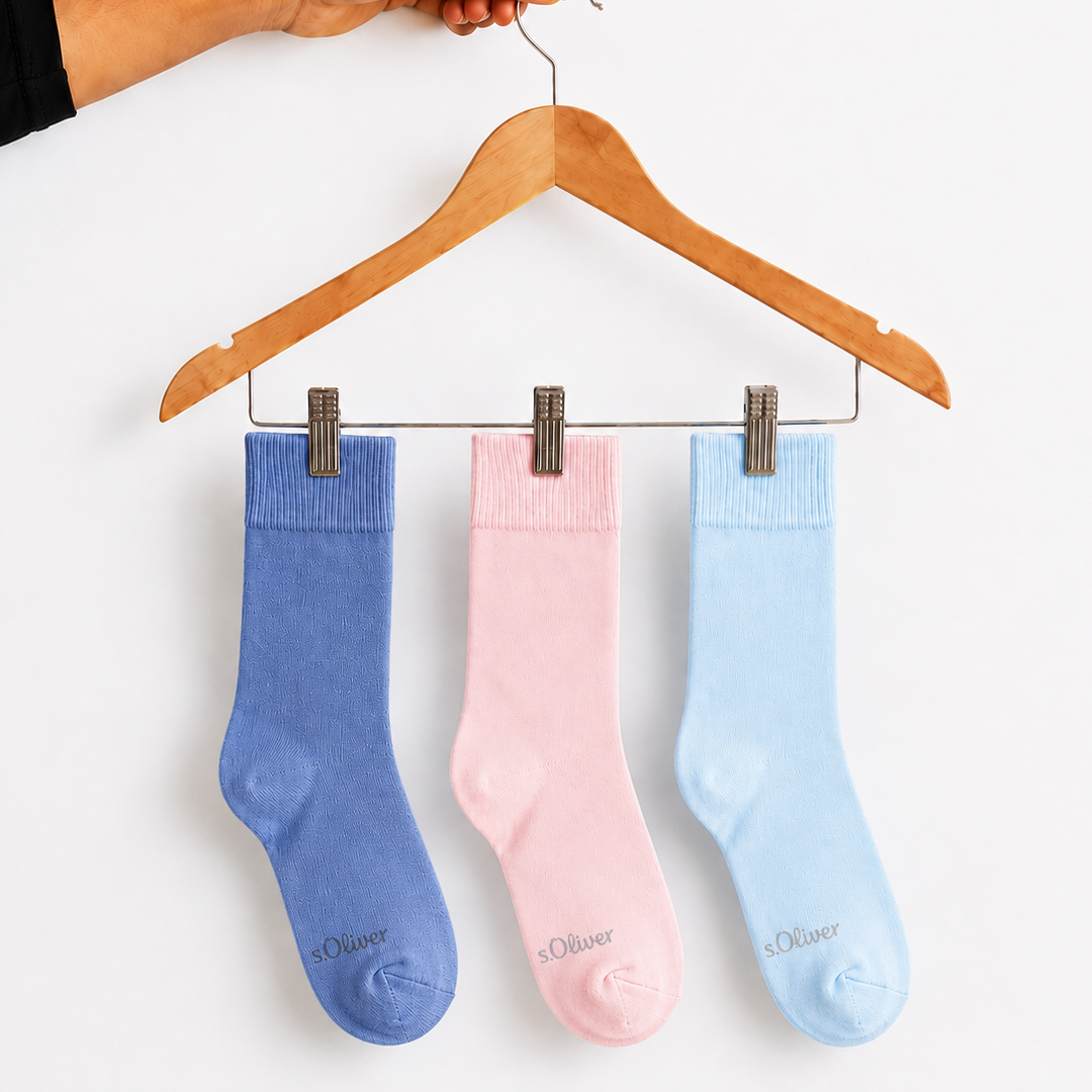 Branded S. Oliver Women's Ankle Socks ( Pack of 3 )
