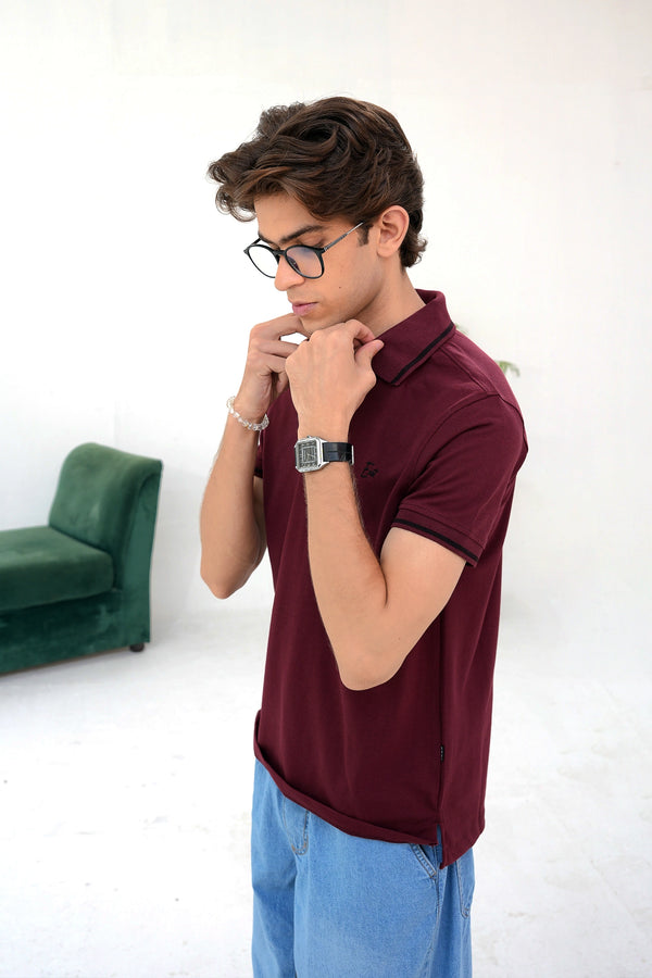 Men Pique Polo Shirt