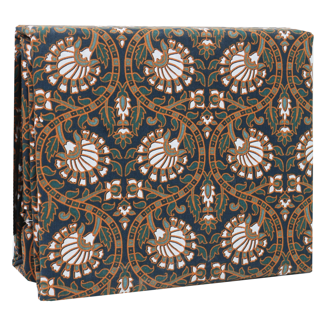 Knotco Printed Cotton Rich Bedsheet Set TC-150