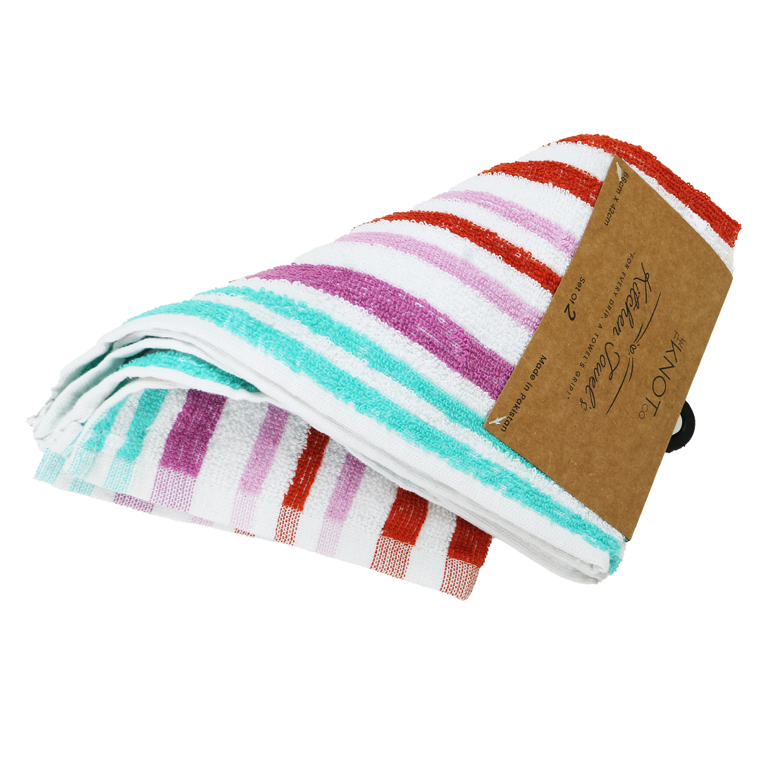 Knotco Yarn Dyed Kitchen Towels (Set of 2)
