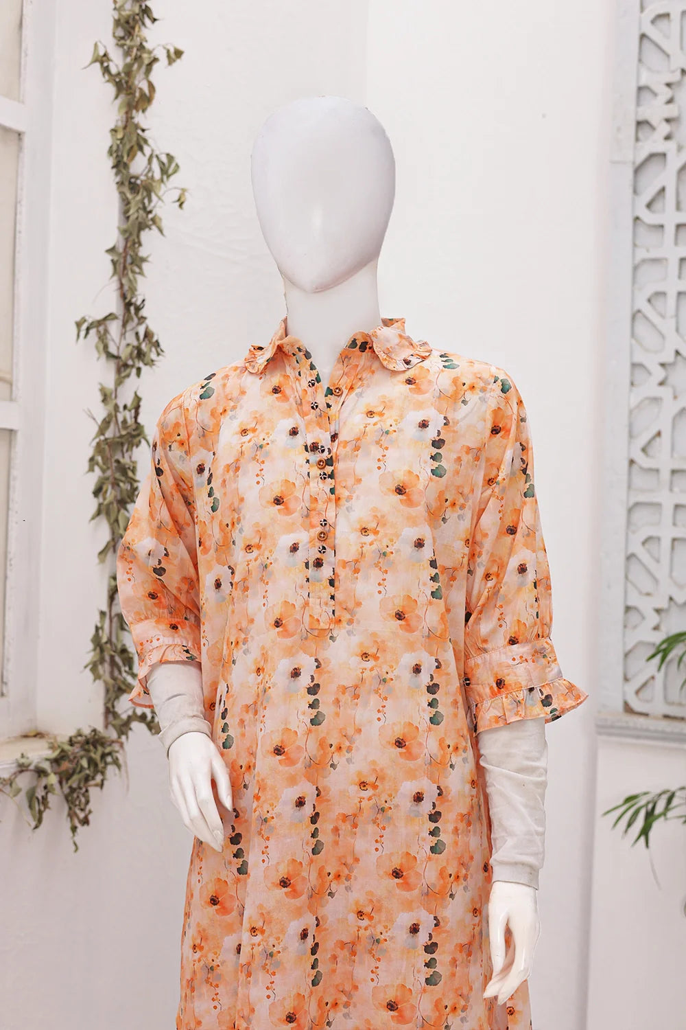 2 PIECE PRINTED LAWN SUIT