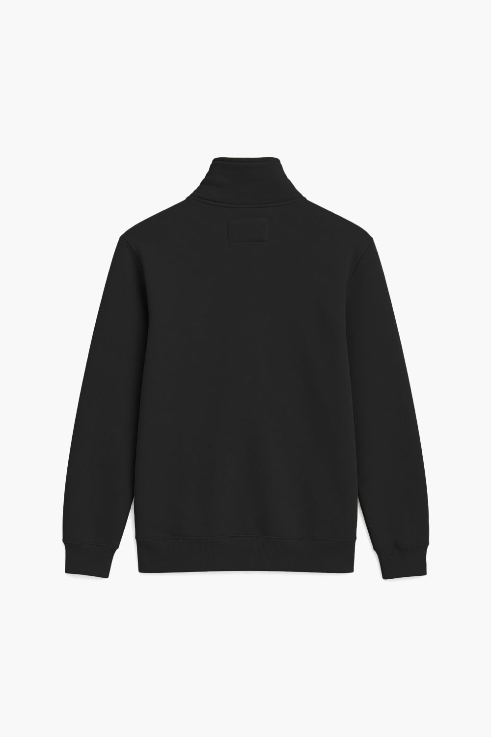 Men Branded Zipper - Black