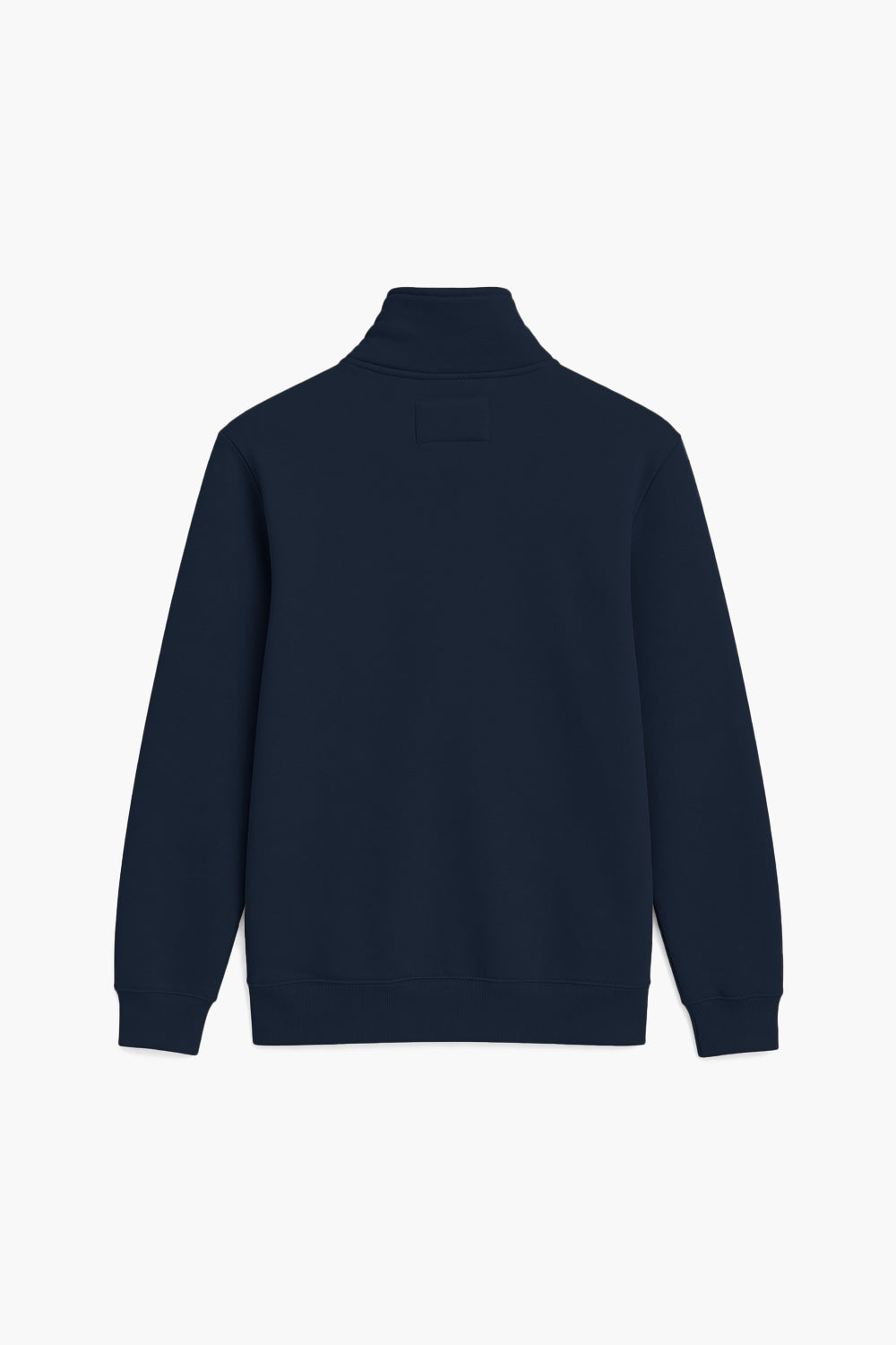 Men Branded Zipper - Navy