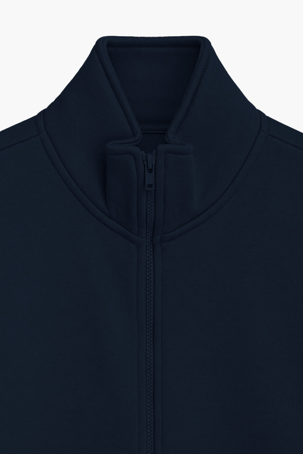 Men Branded Zipper - Navy