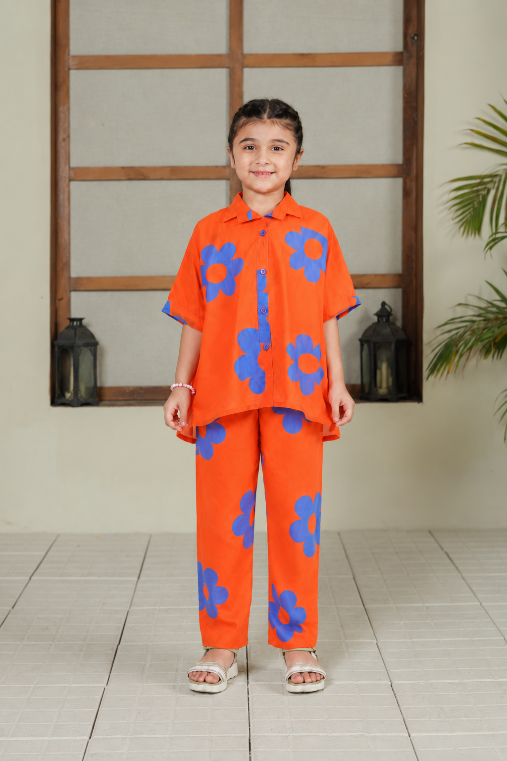 2 PIECE LAWN FUSION SUIT