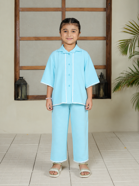 2 PIECE CRINKLE FUSION SUIT