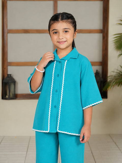 2 PIECE CRINKLE FUSION SUIT