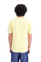 Men Branded Embroidered Tee - Yellow