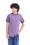 Men Branded Tee - Purple