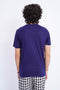 Men Branded R-Neck Tee - Navy