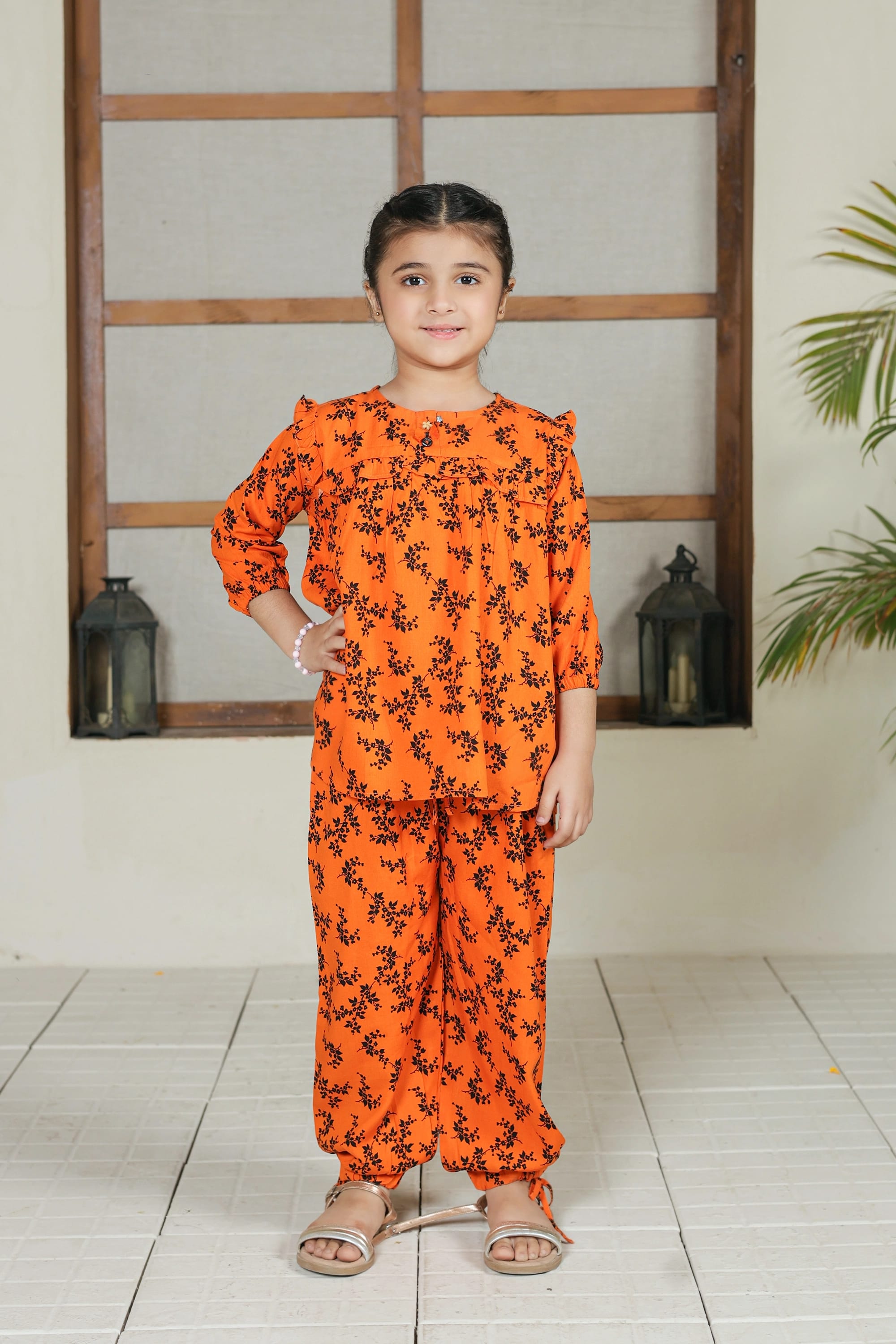 2 PIECE LAWN FUSION SUIT