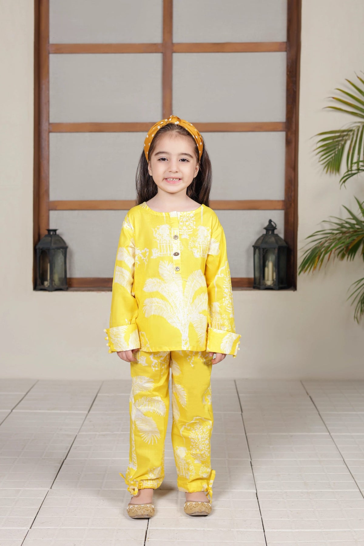 2 PIECE LAWN FUSION SUIT