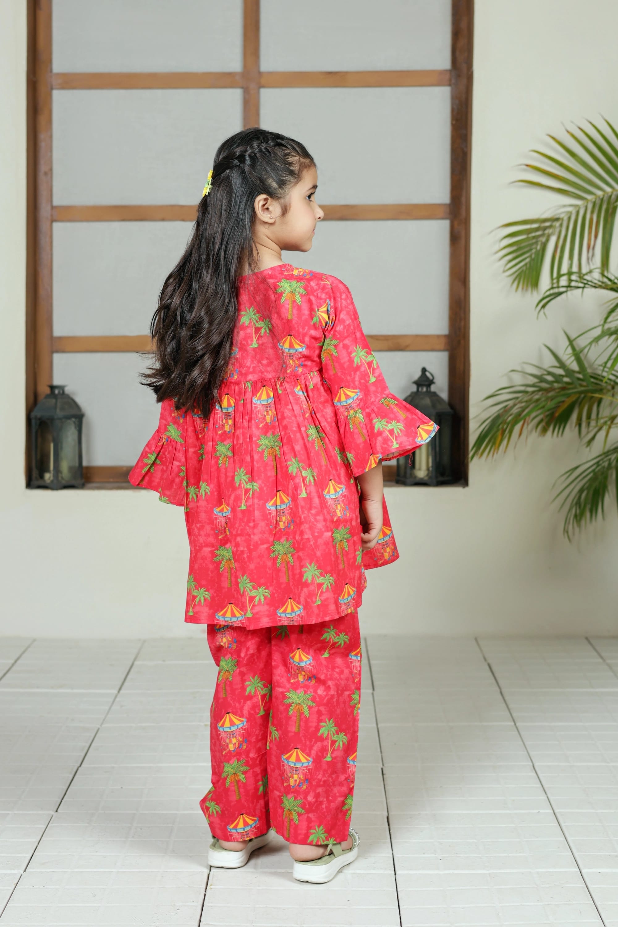 2 PIECE LAWN FUSION SUIT