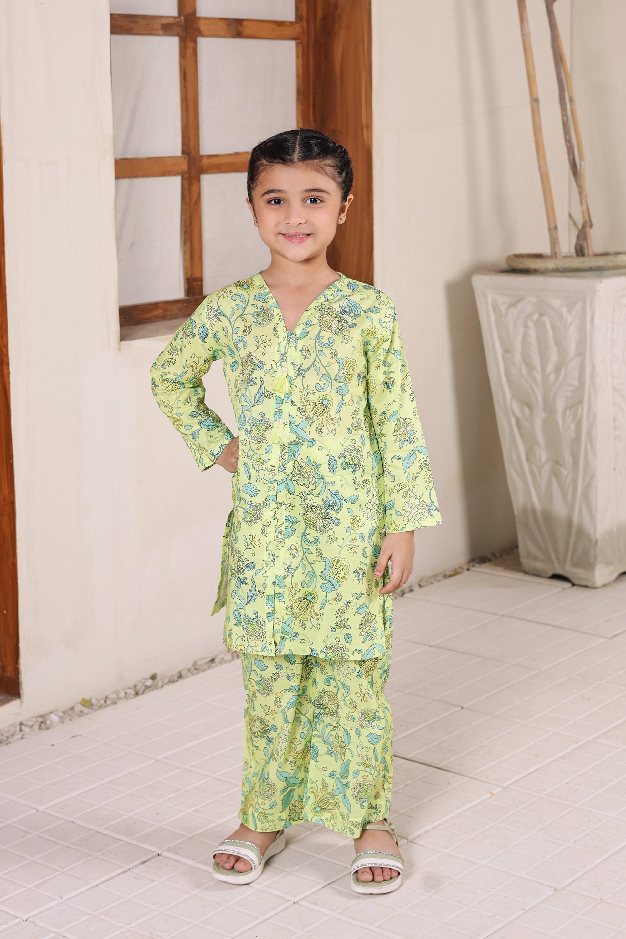 2 PIECE PRINTED LAWN SUIT