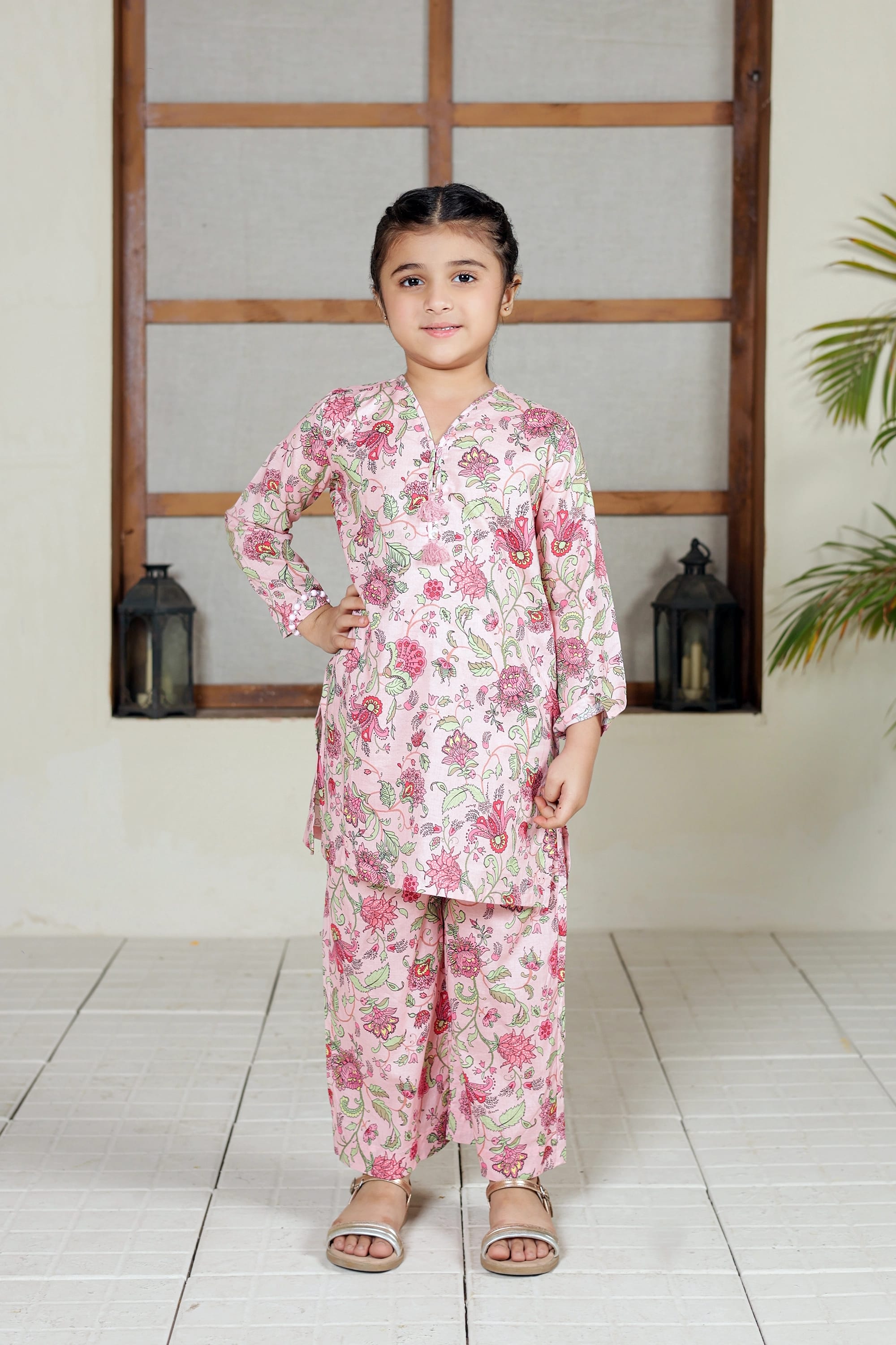 2 PIECE PRINTED LAWN SUIT