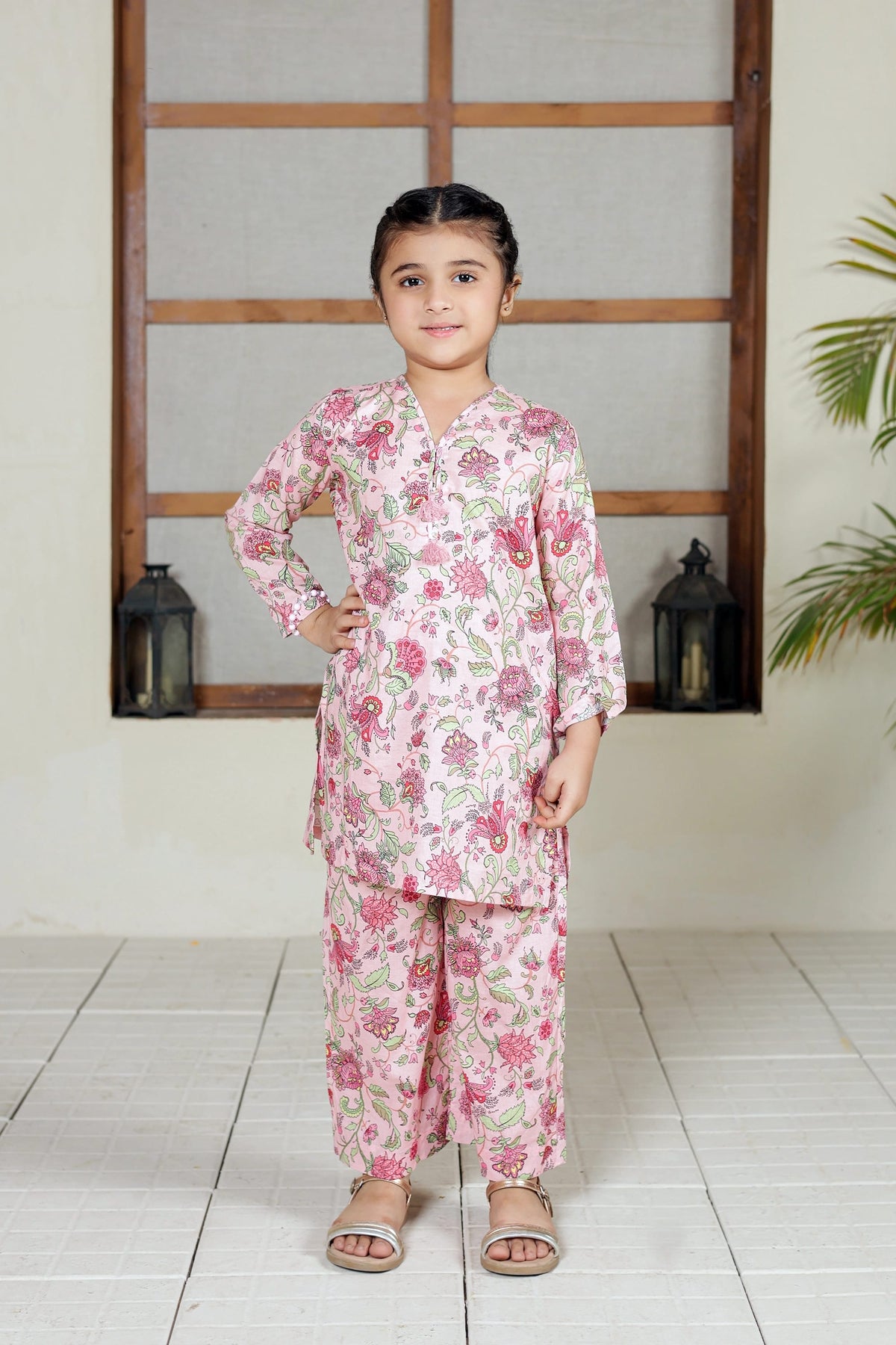 2 PIECE PRINTED LAWN SUIT