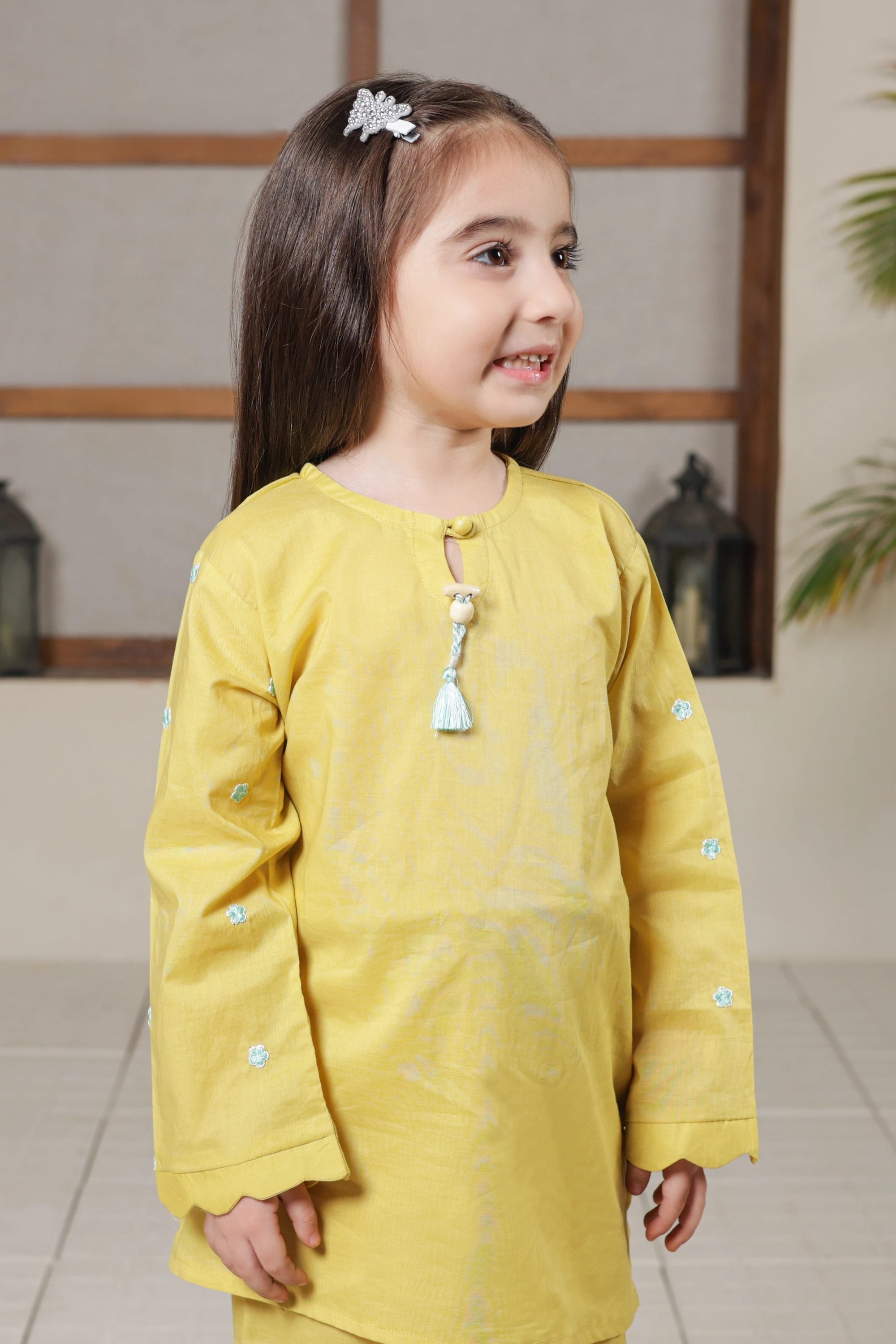 2 PIECE EMB LAWN SUIT