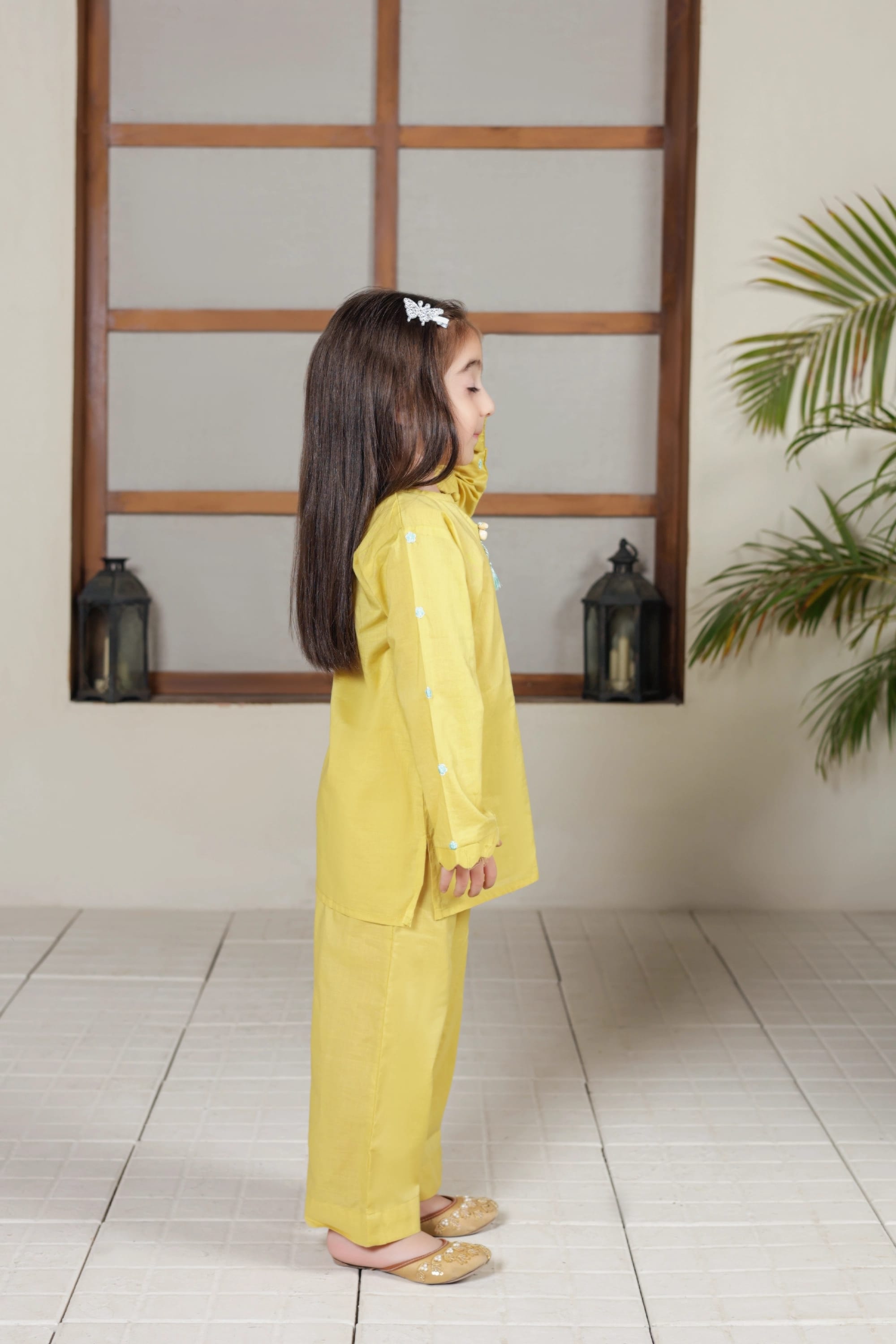 2 PIECE EMB LAWN SUIT