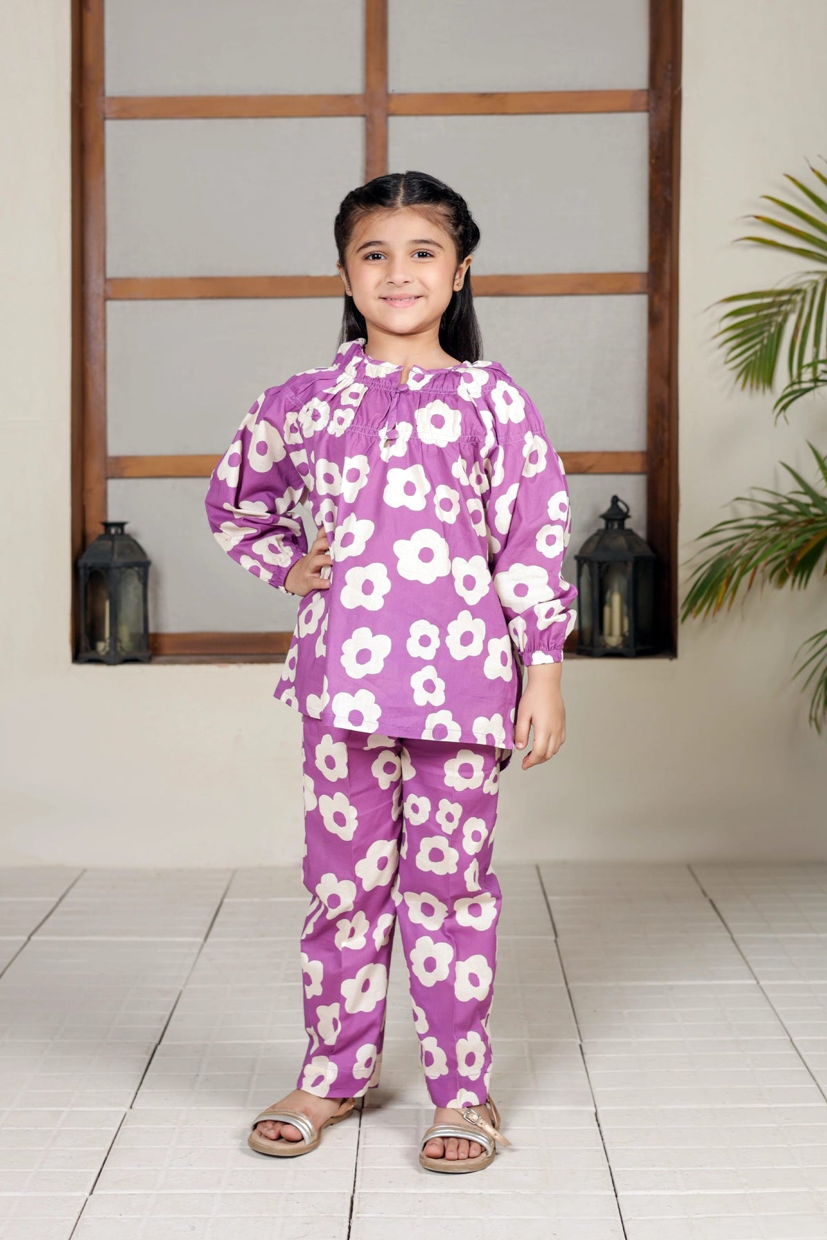 2 PIECE LAWN FUSION SUIT