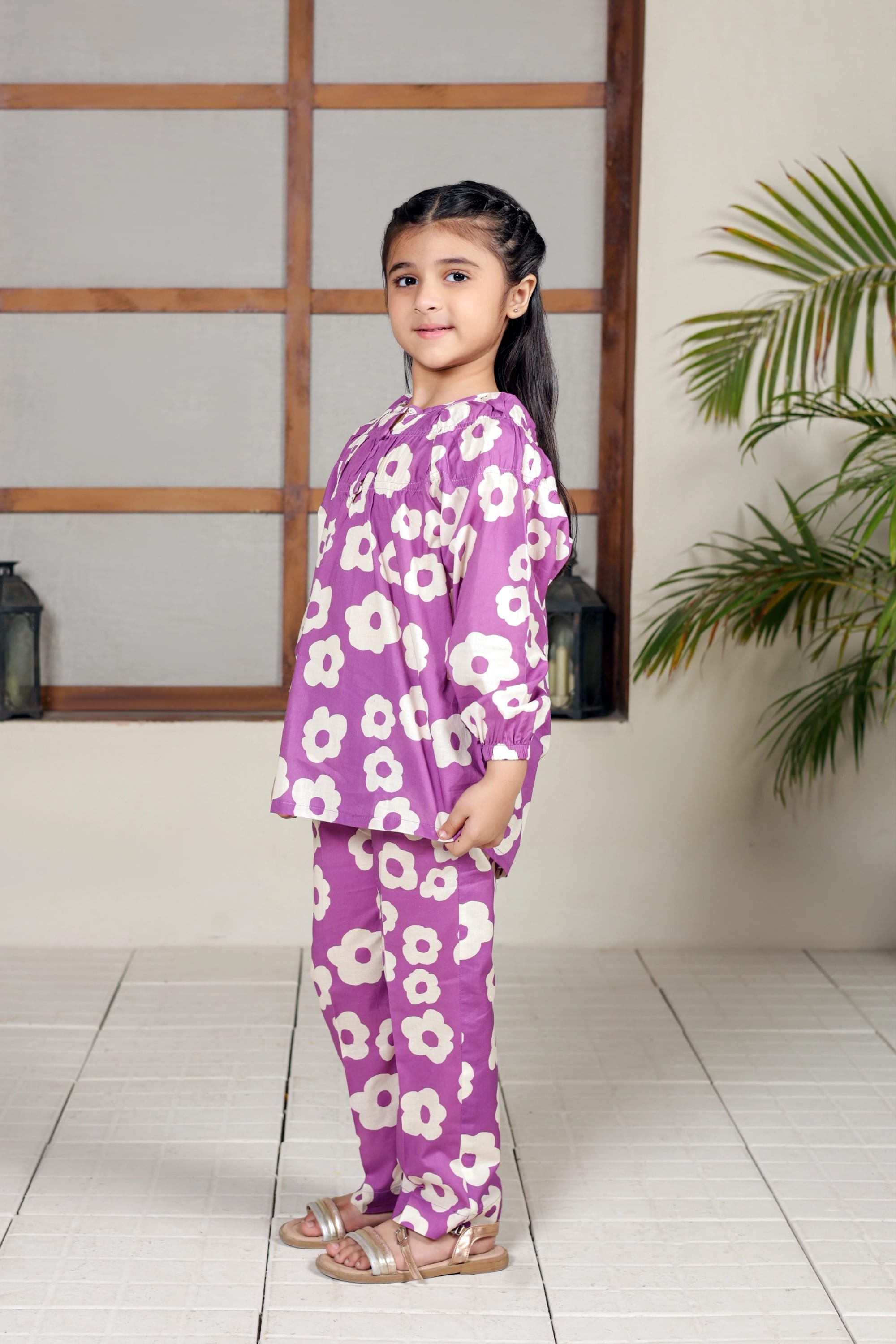 2 PIECE LAWN FUSION SUIT