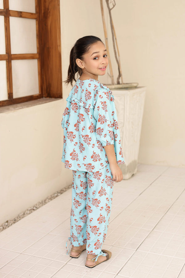 2 PIECE LAWN FUSION SUIT