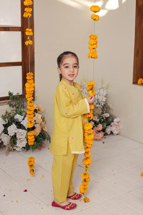 2 PIECE EMB LAWN SUIT