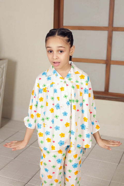 2 PIECE LAWN FUSION SUIT