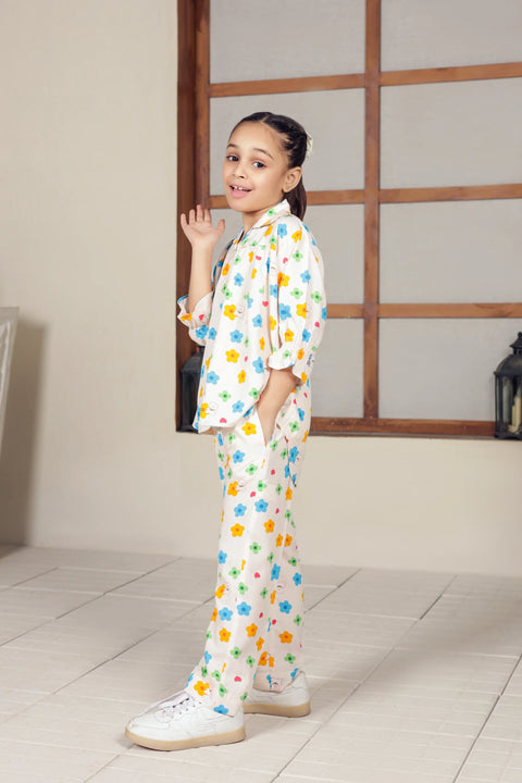 2 PIECE LAWN FUSION SUIT