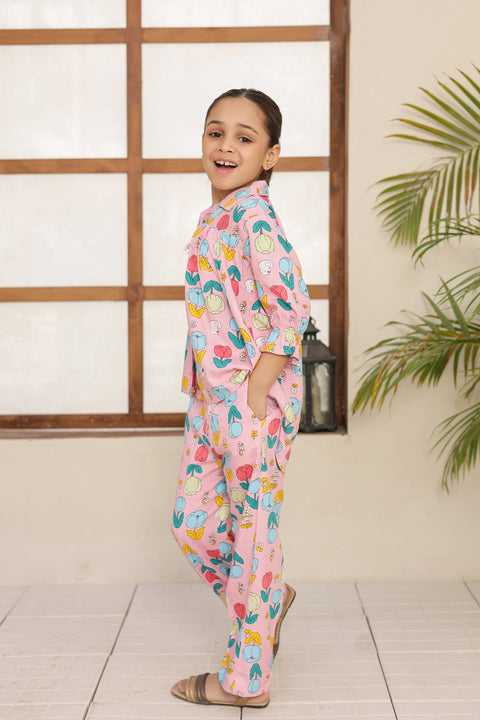 2 PIECE LAWN FUSION SUIT
