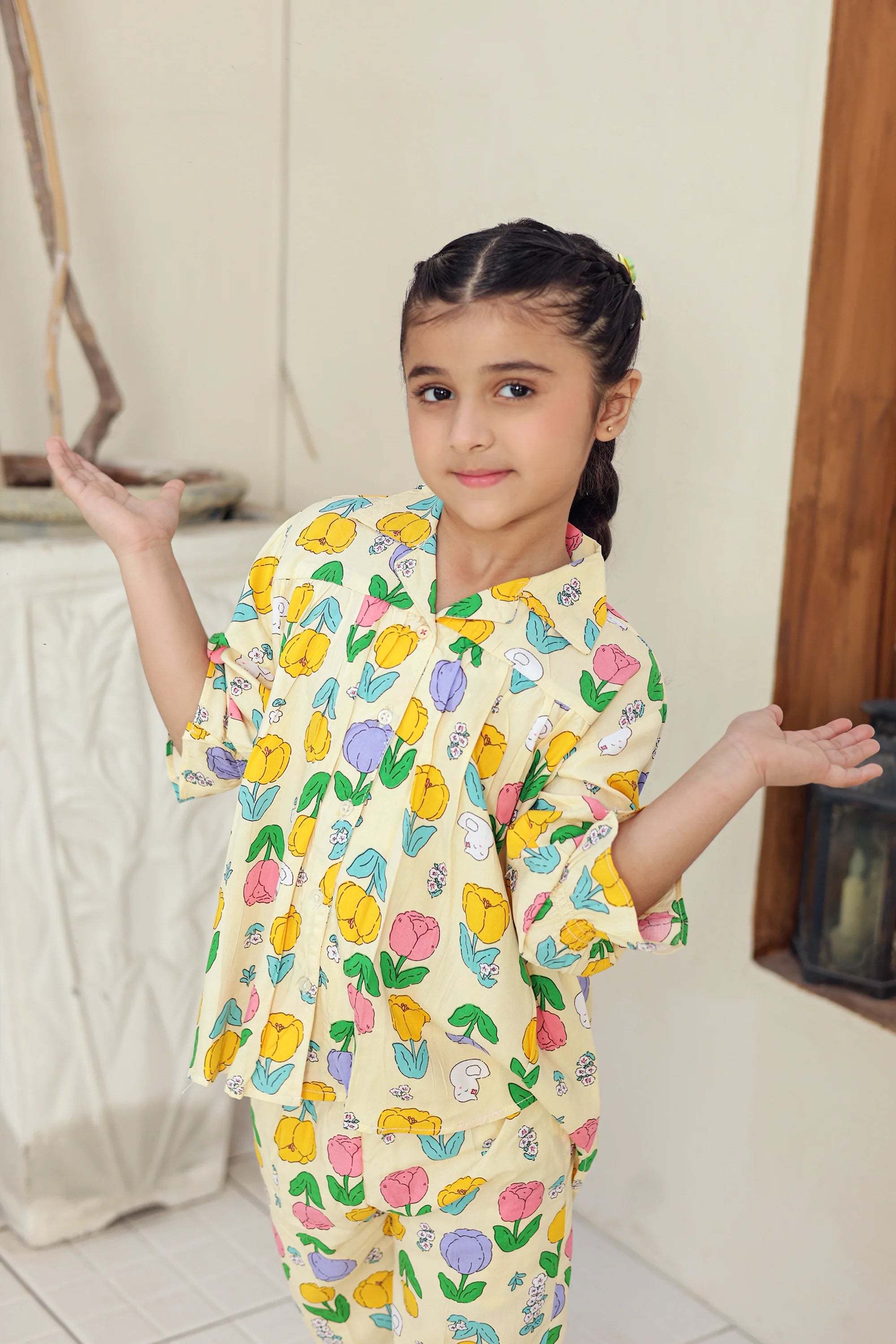 2 PIECE LAWN FUSION SUIT