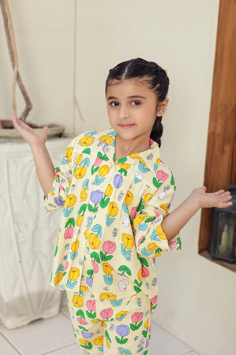 2 PIECE LAWN FUSION SUIT