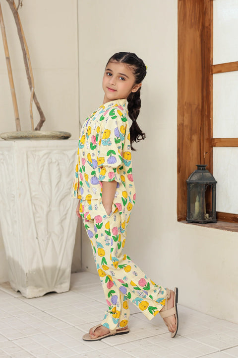 2 PIECE LAWN FUSION SUIT