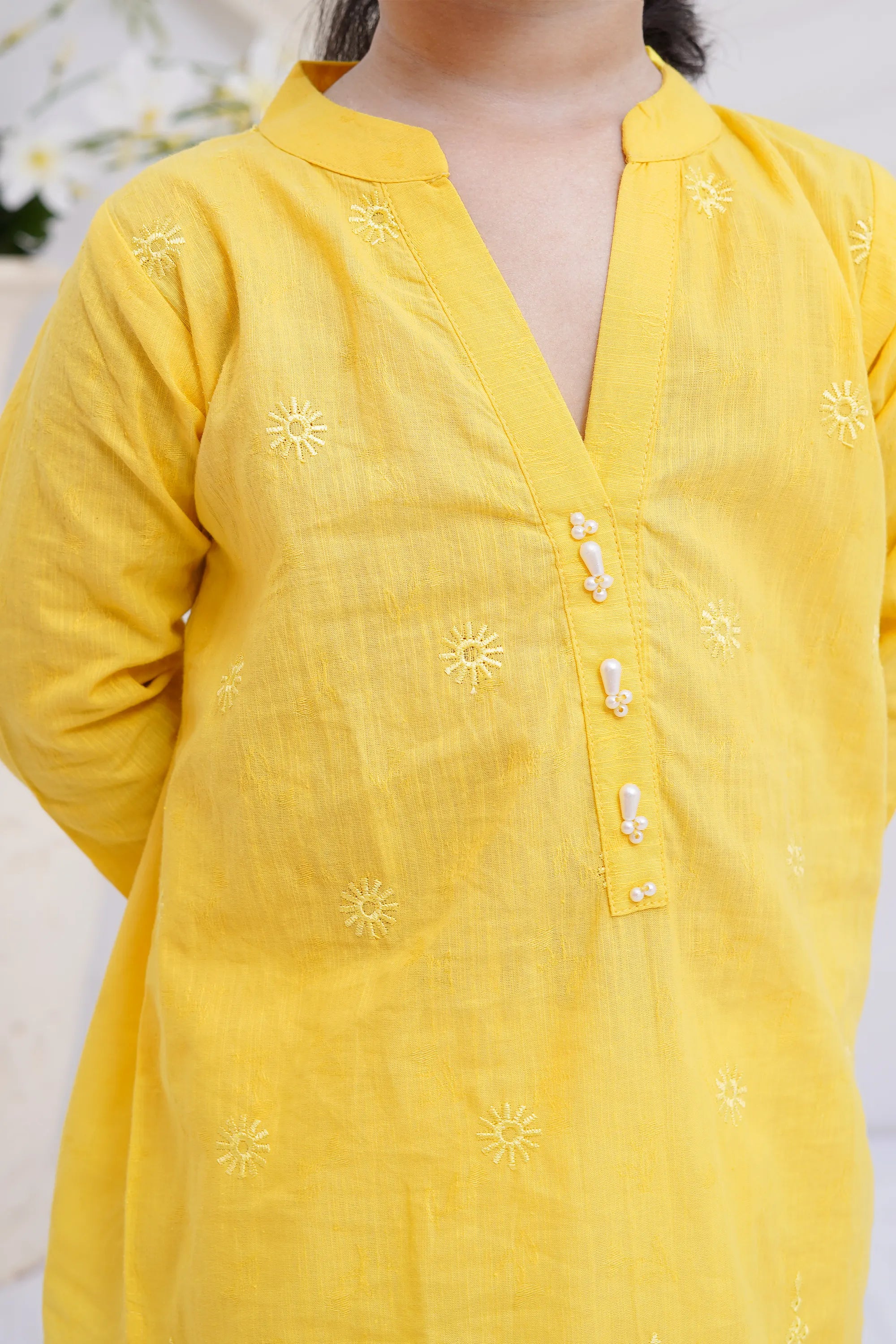 Girls Emb suit 314836-EX-0000001528-YELLOW-GS24-93-GH-15