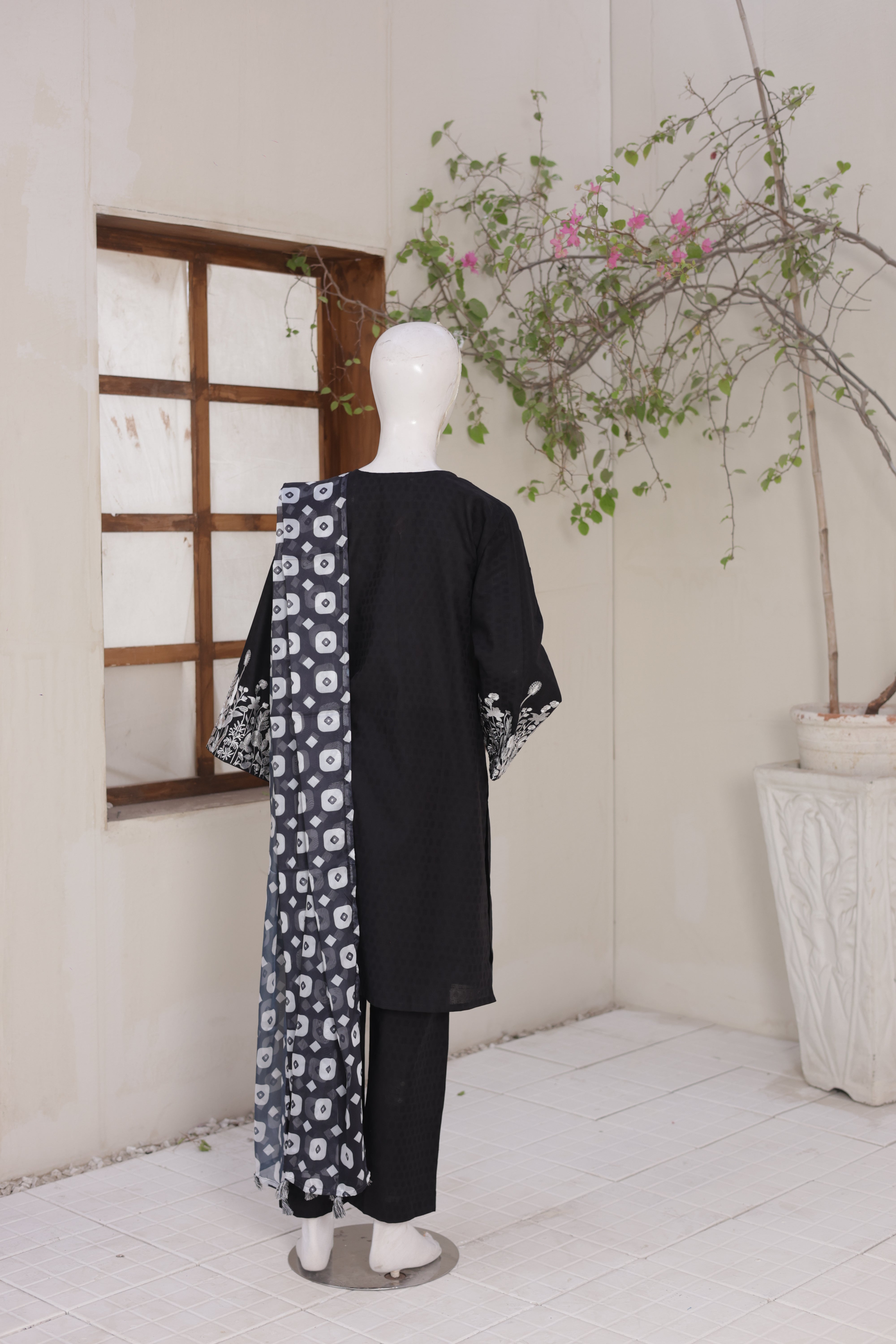 3 PIECE LAWN EMB SUITS