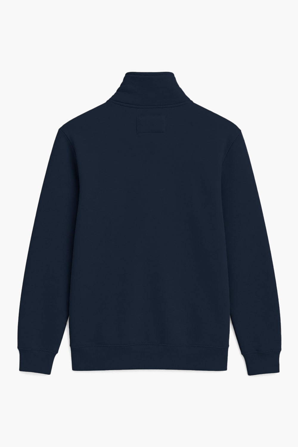 Men Branded Zipper - Navy