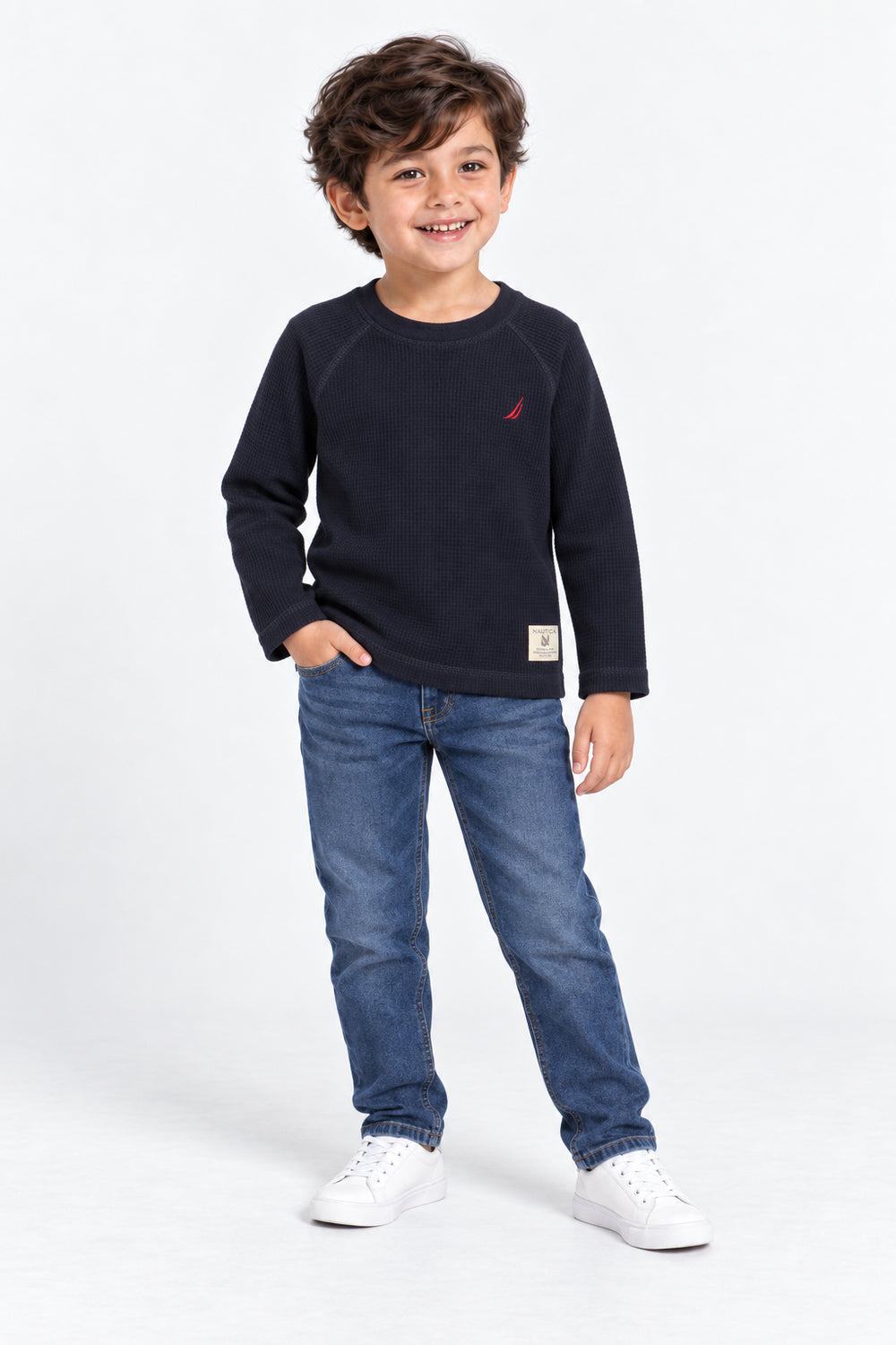 Boys Branded Sweatshirt - Black