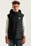 Men Nike Bomber Jacket Sleeveless - Black