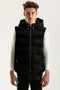 Men LV Bomber Jacket Sleeveless - Black