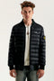 Men Stone Island Bomber Jacket - Black