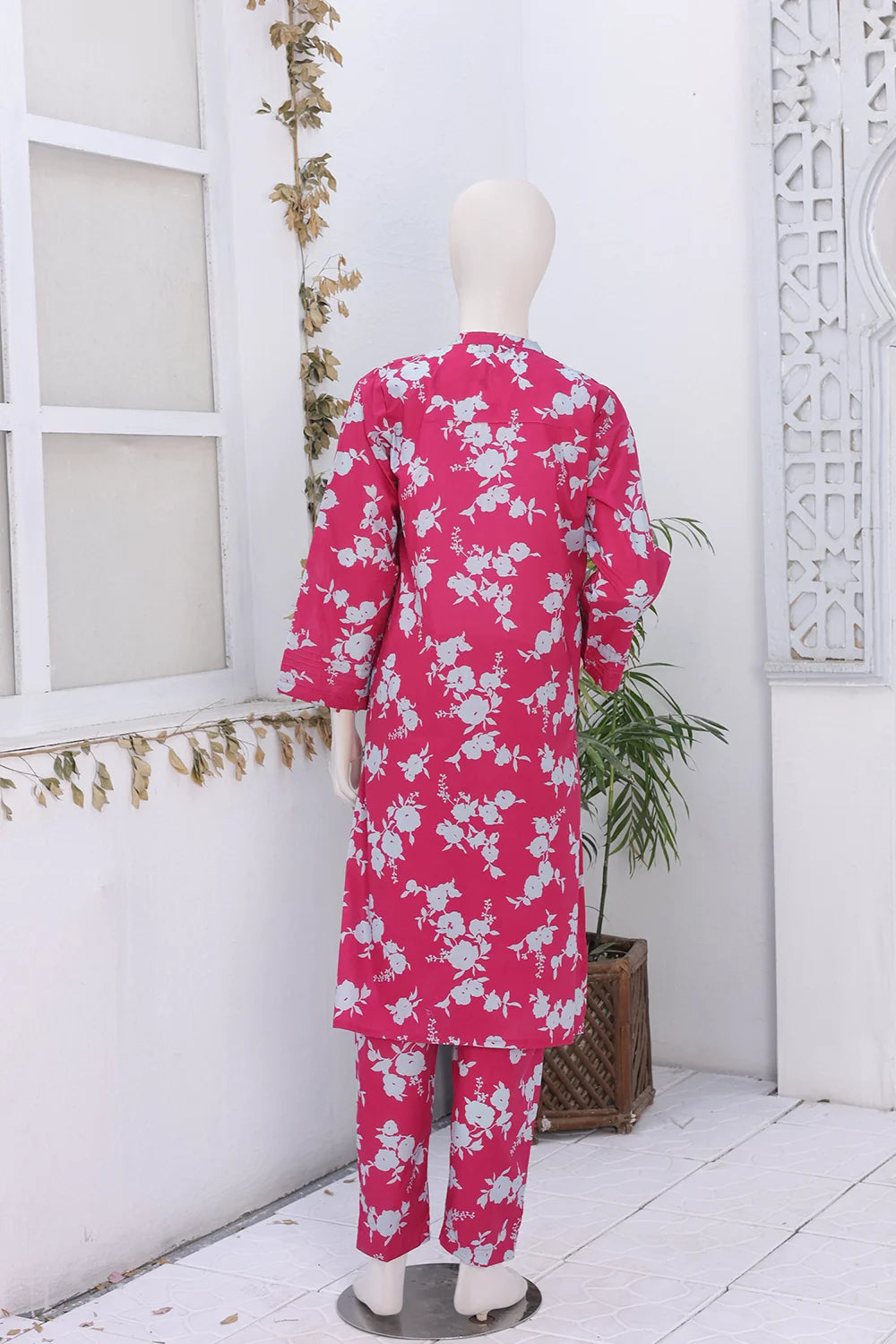 2 PIECE PRINTED LAWN SUIT