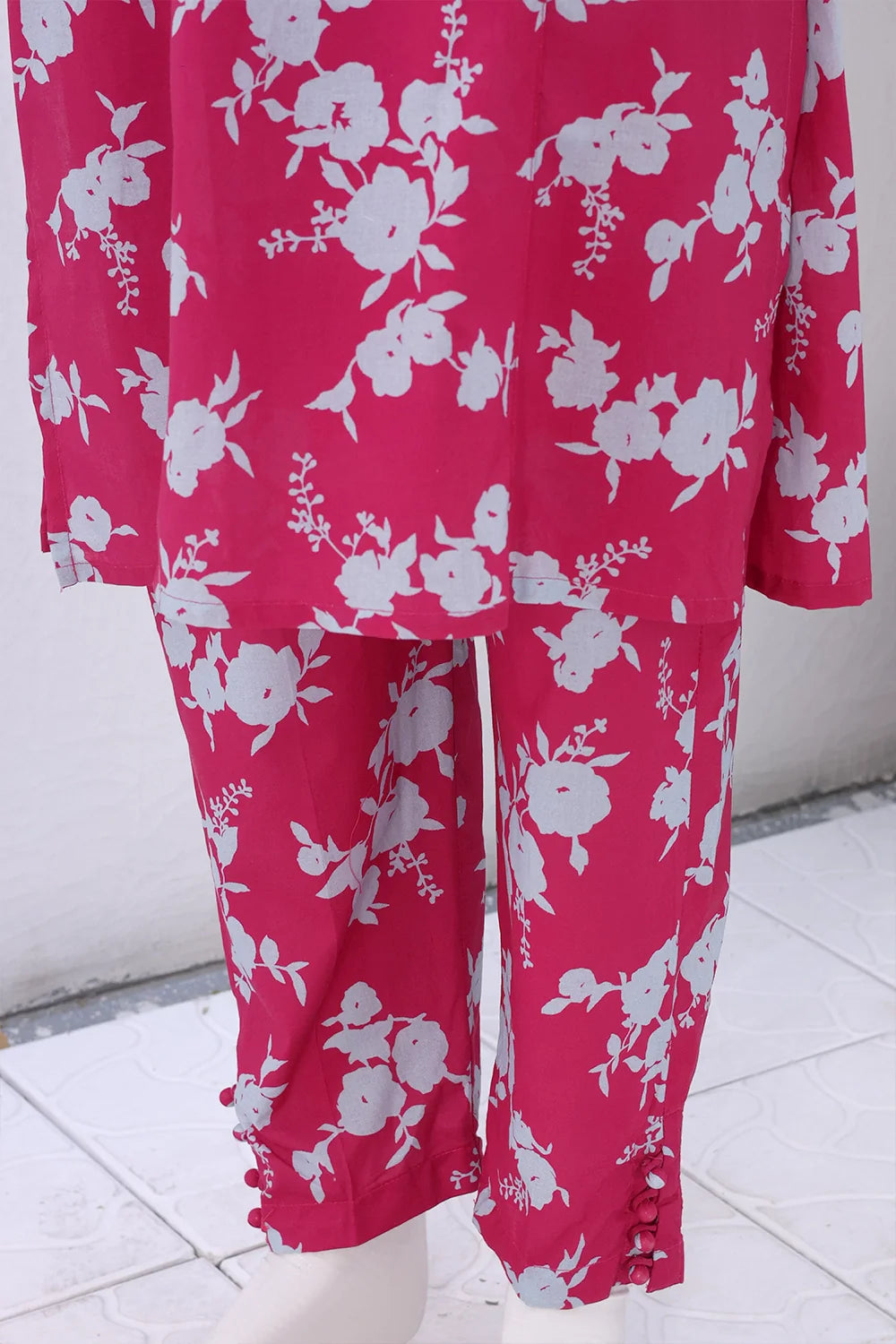2 PIECE PRINTED LAWN SUIT