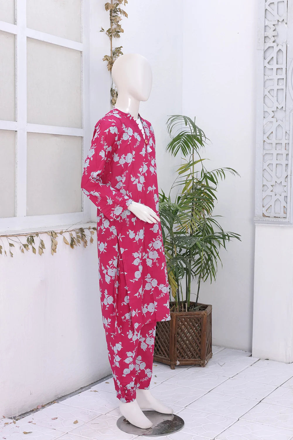 2 PIECE PRINTED LAWN SUIT