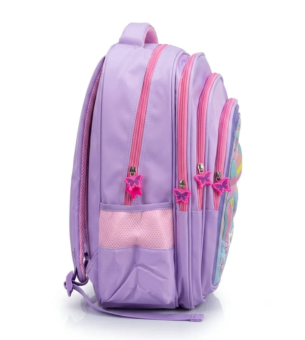 Butterfly 3D School Backpack for Girls
