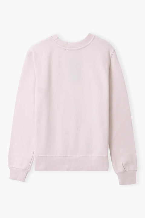 Women fleece sweatshirt (Brand : Zara 100% original) high quality - Off White