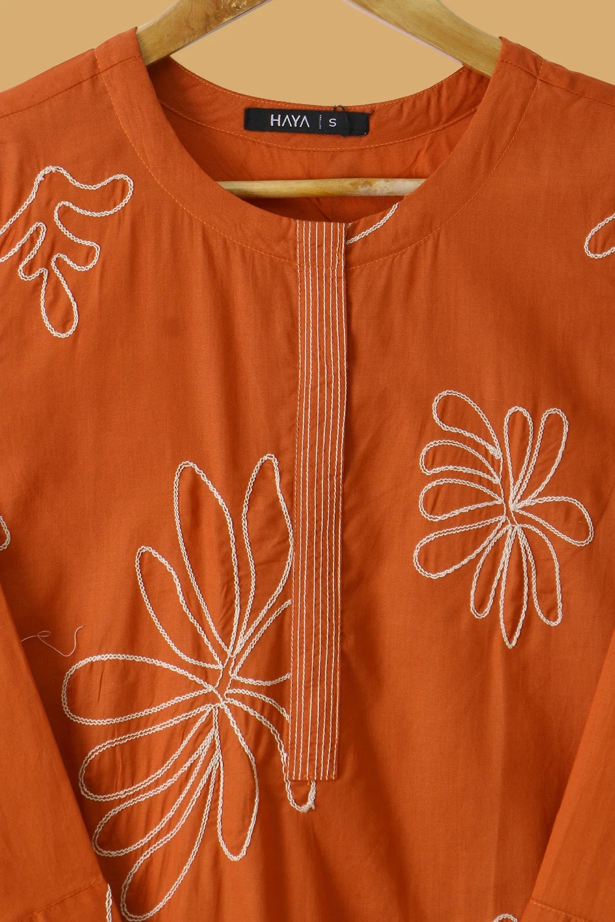 2 PIECE EMB LAWN SOLID SUIT