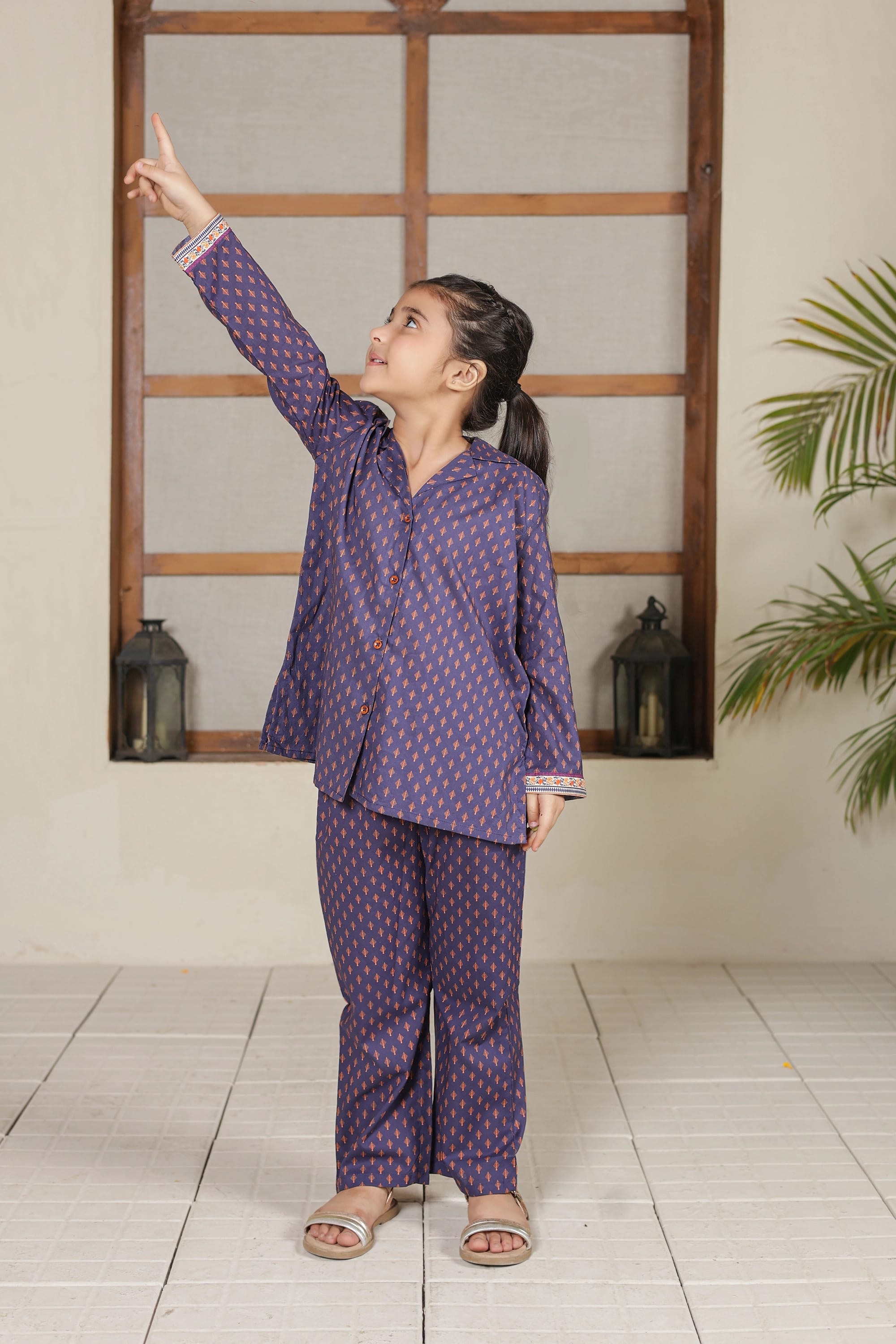 2 PIECE LAWN FUSION SUIT