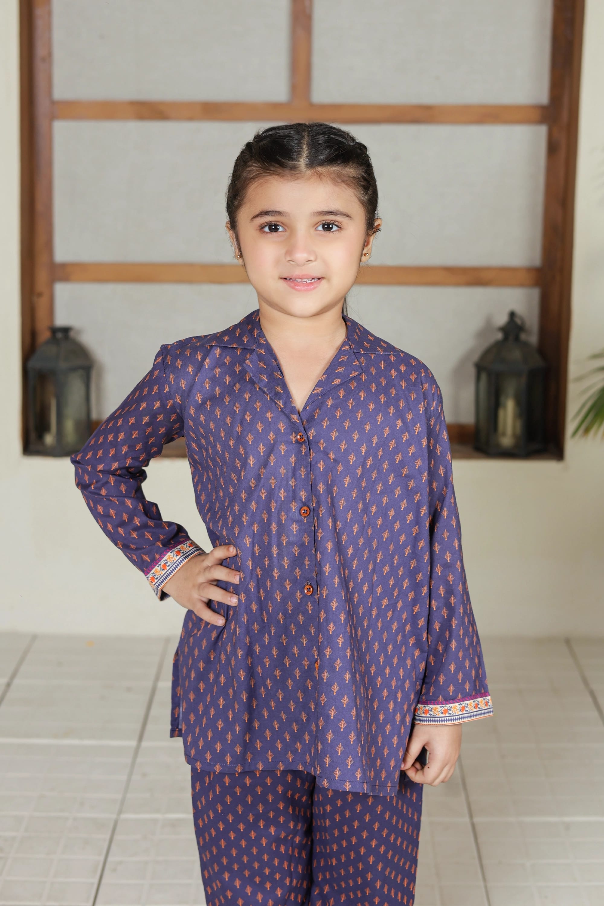 2 PIECE LAWN FUSION SUIT