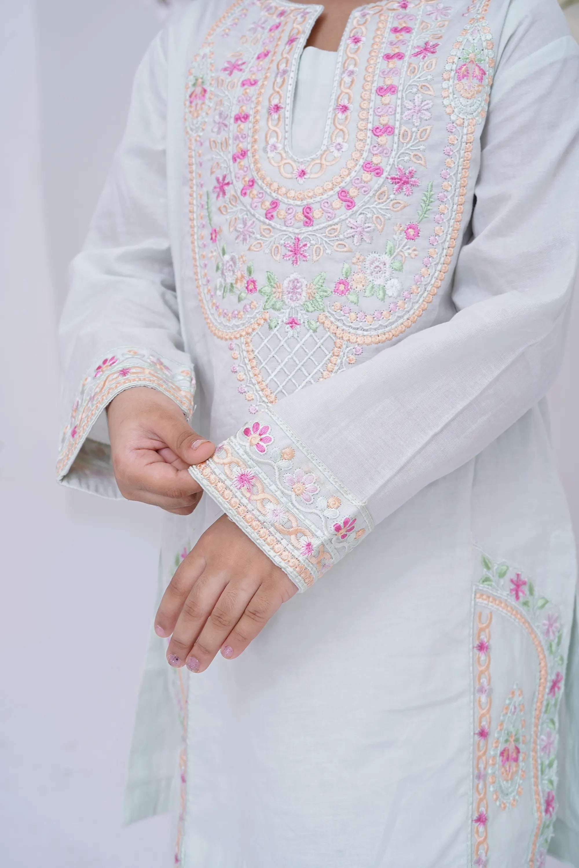 girls emb suit 323525-EX-0000002104-BLUE-GS24-102-GH-23